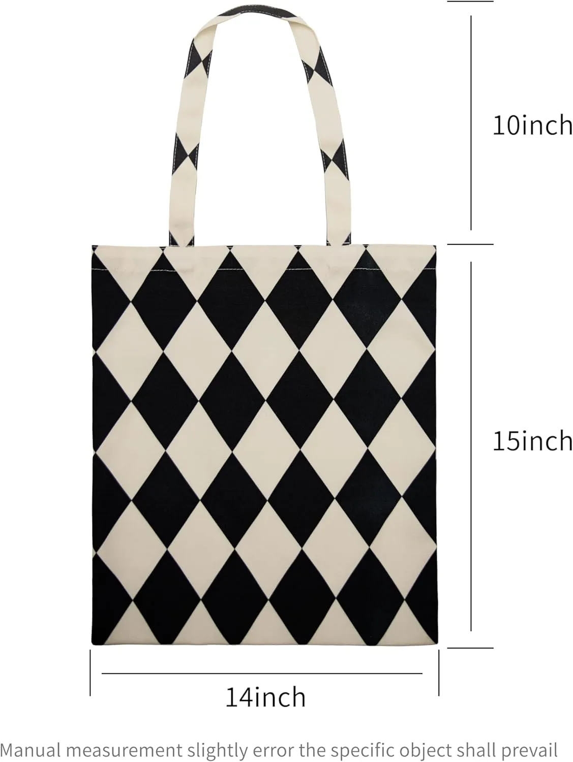 Aesthetic Tote Bag for Women, Vintage Retro Reusable Tote Shoulder Gorcery Bag