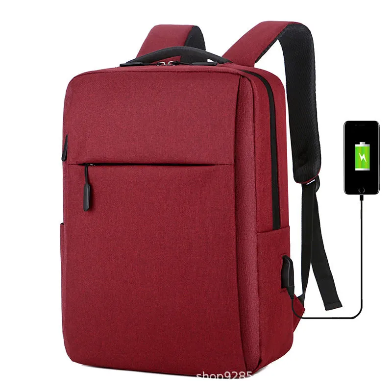 Backpack 15.6-Inch Business Computer Bag Student Schoolbag