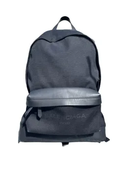 BALENCIAGA バレンシアガ ロゴキャンバスバックパック 品番：392007