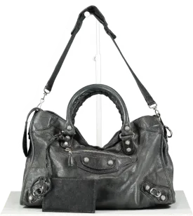 Balenciaga Black City Bag