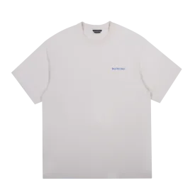 Balenciaga Logo Tee Cream