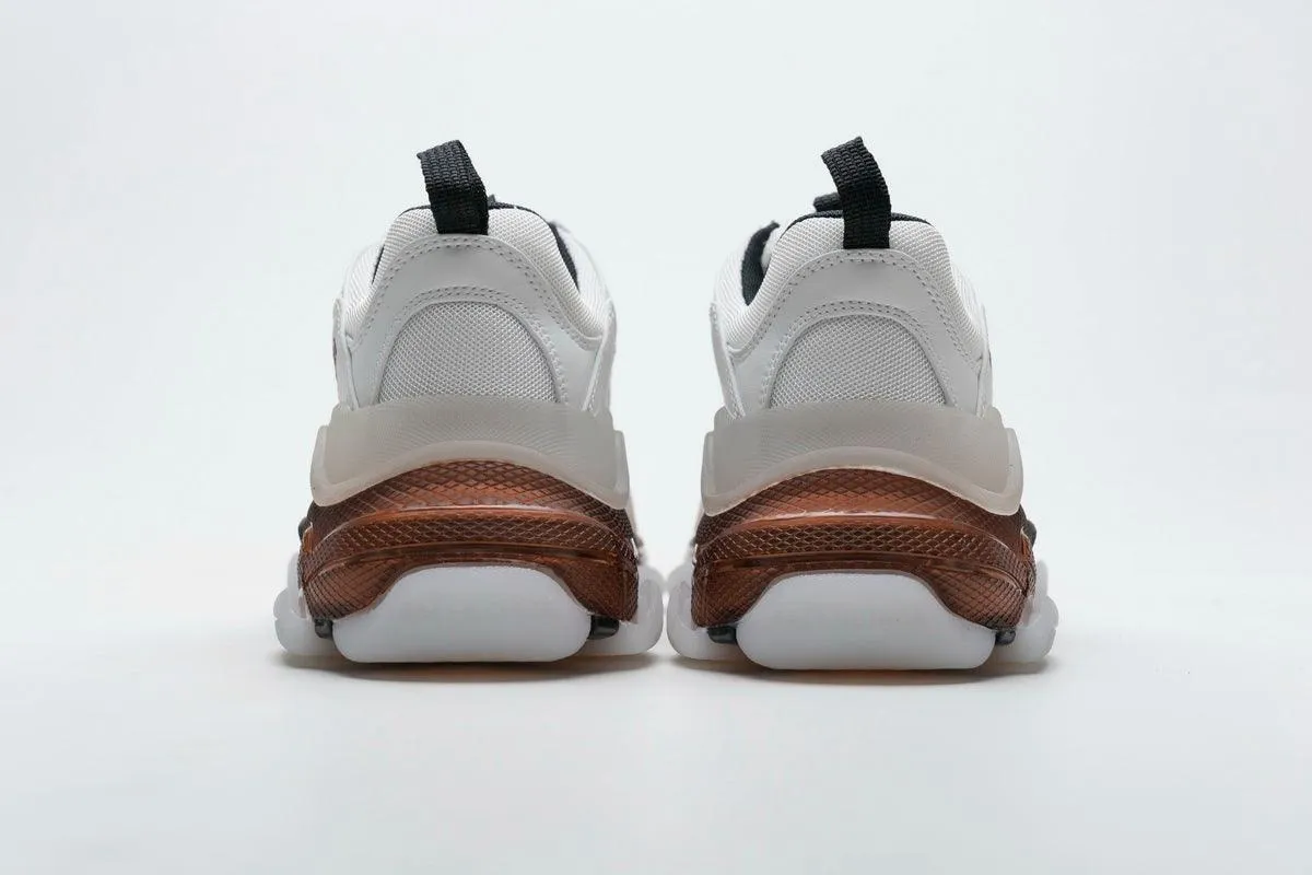 BALENCIAGA TRIPLE S '' WHITE/ROSE GOLD "