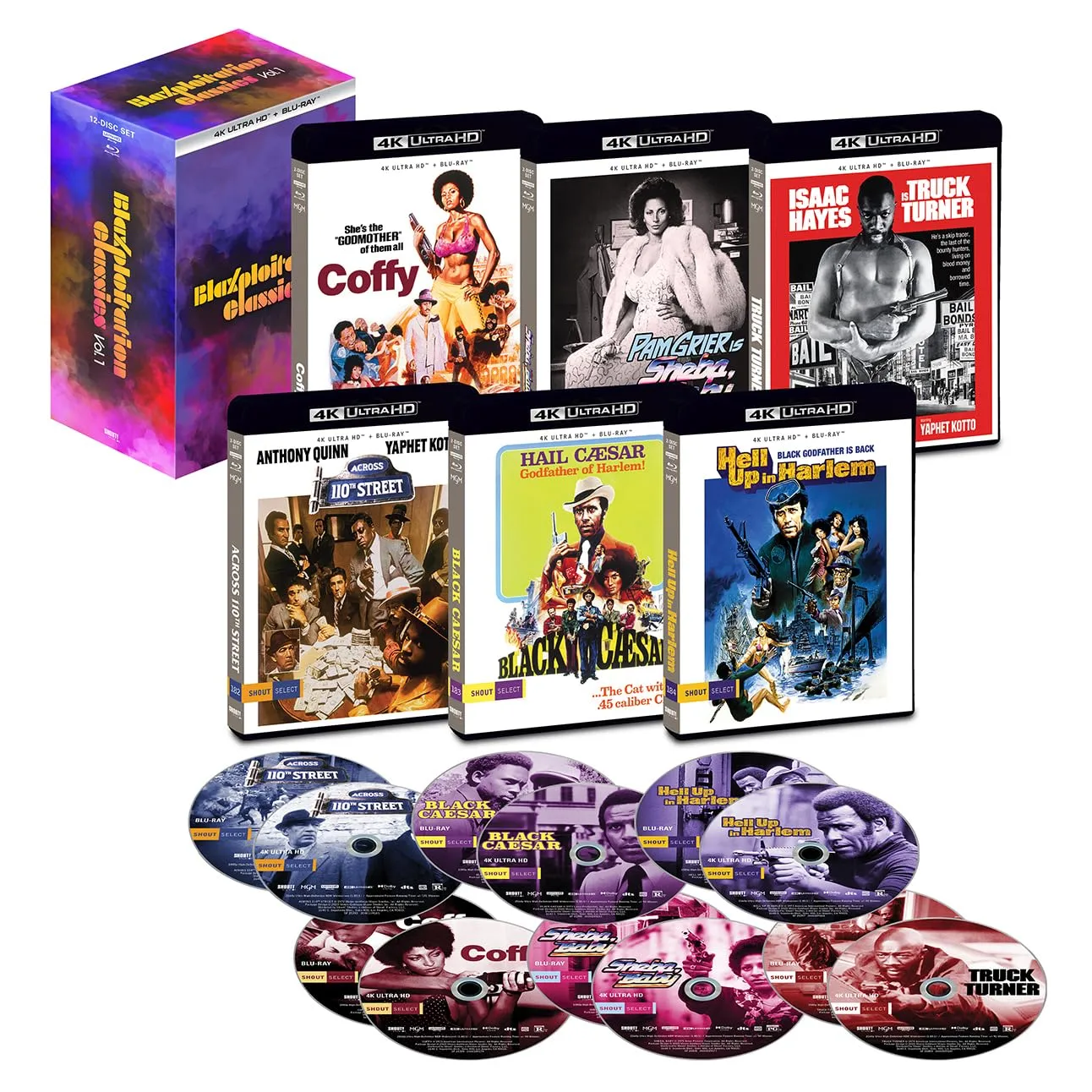 Blaxploitation Classics: Volume One - 4K Ultra HD 4K UHD