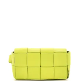Cassette Belt Bag Maxi Intrecciato Leather