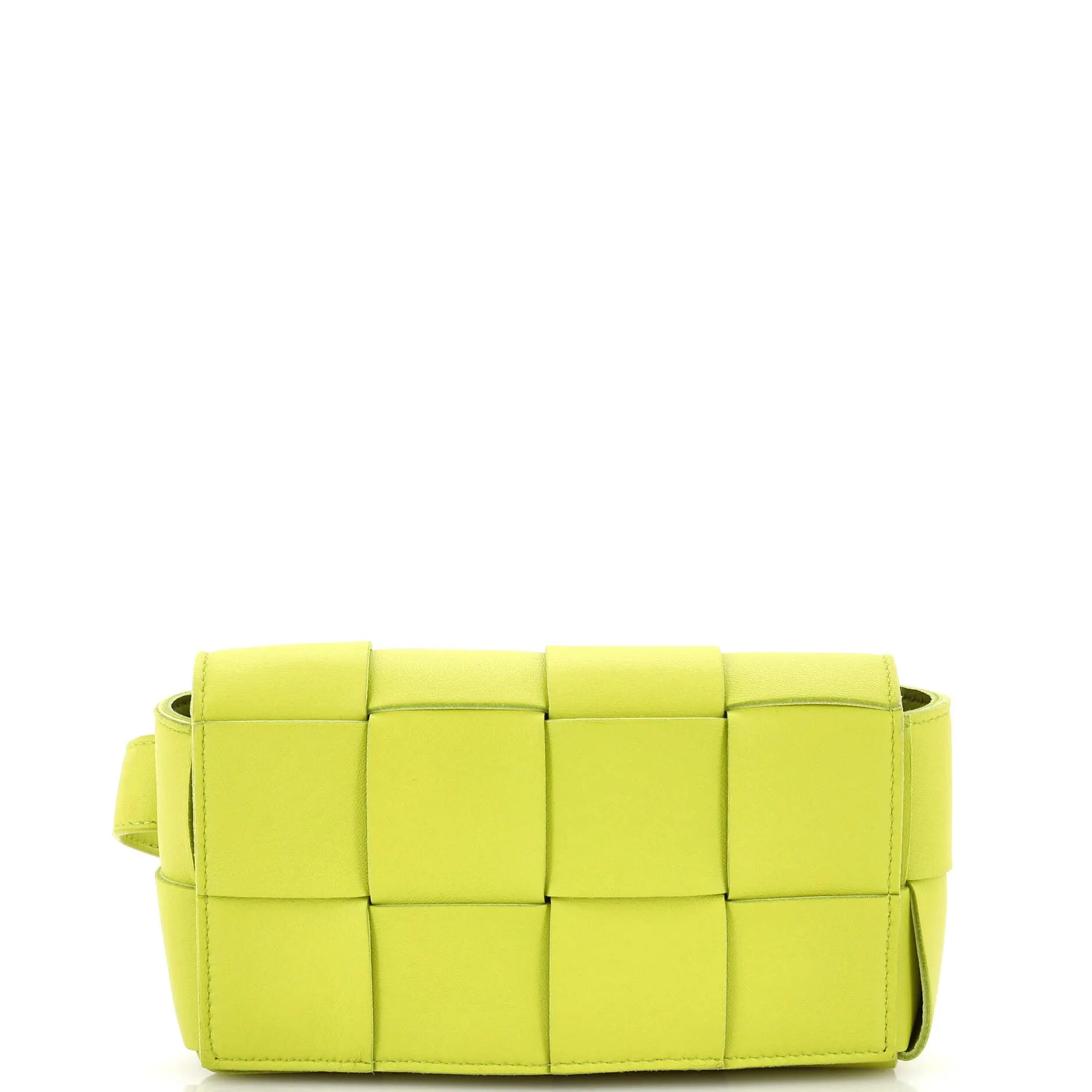 Cassette Belt Bag Maxi Intrecciato Leather