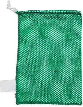 Champion Sports Mesh Equipment Bag  Heavy-Duty Nylon Drawstring Bag with Lock & ID Tag, Breathable Storage Sack for Balls, Swim Gear, Laundry & Toys, Multiple Sizes & Colors