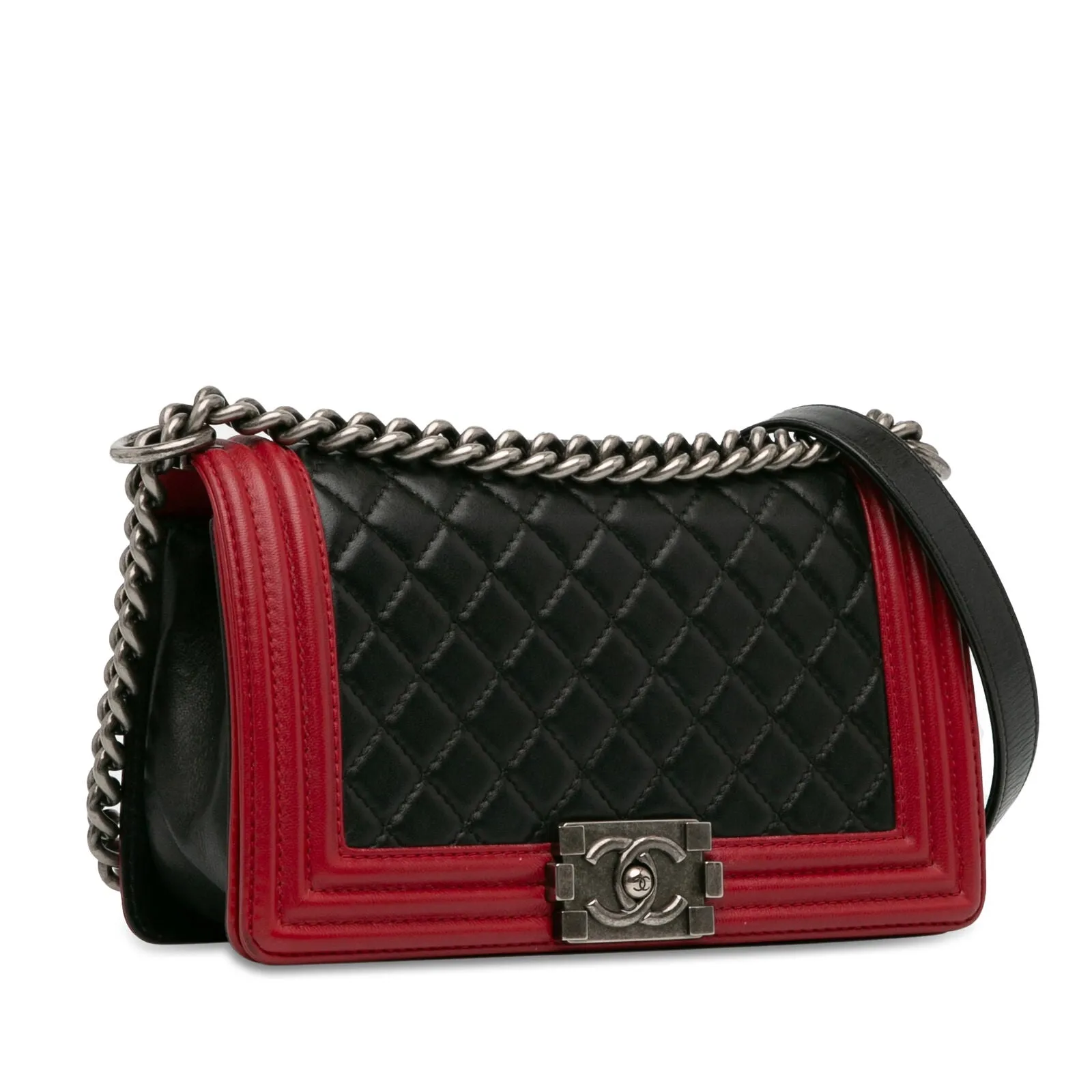 Chanel Medium Bicolor Lambskin Boy