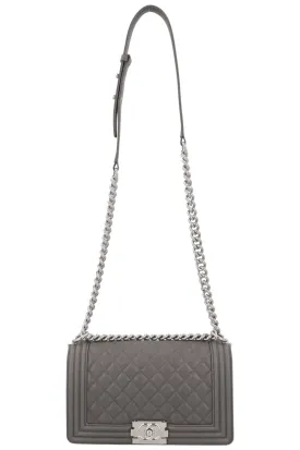 CHANEL Medium Boy Bag Graphite