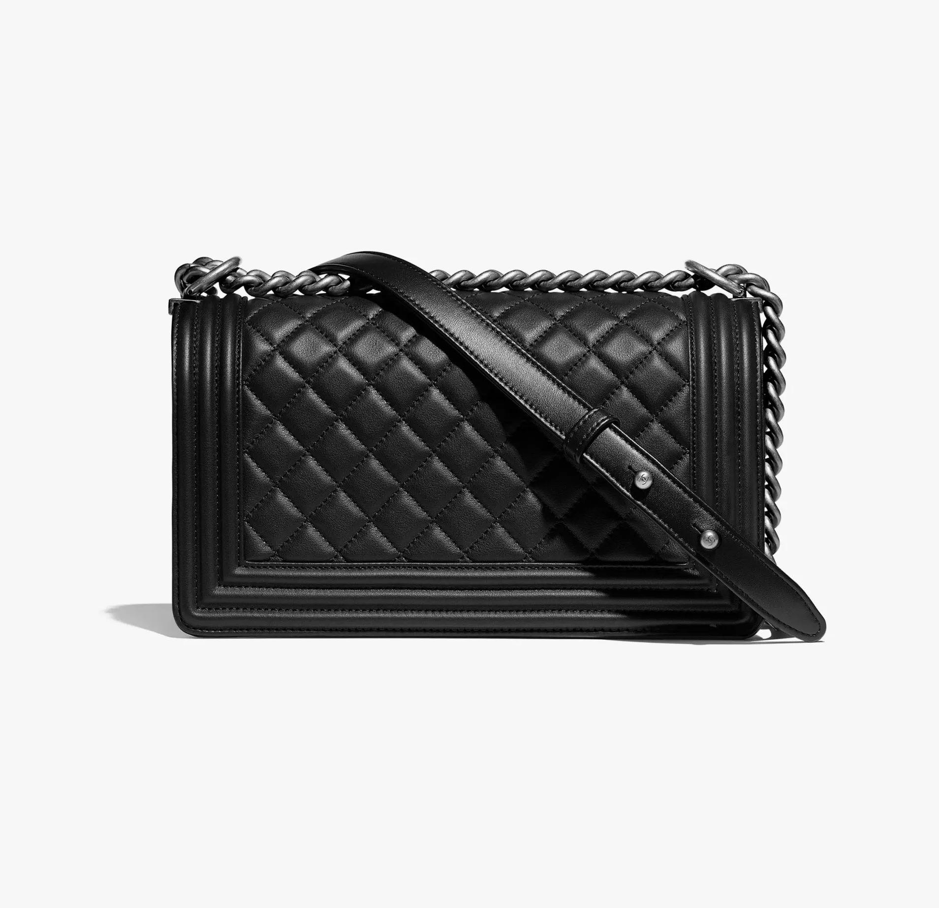 CHANEL MEDIUM CAVIAR QUILTED BOY BAG
