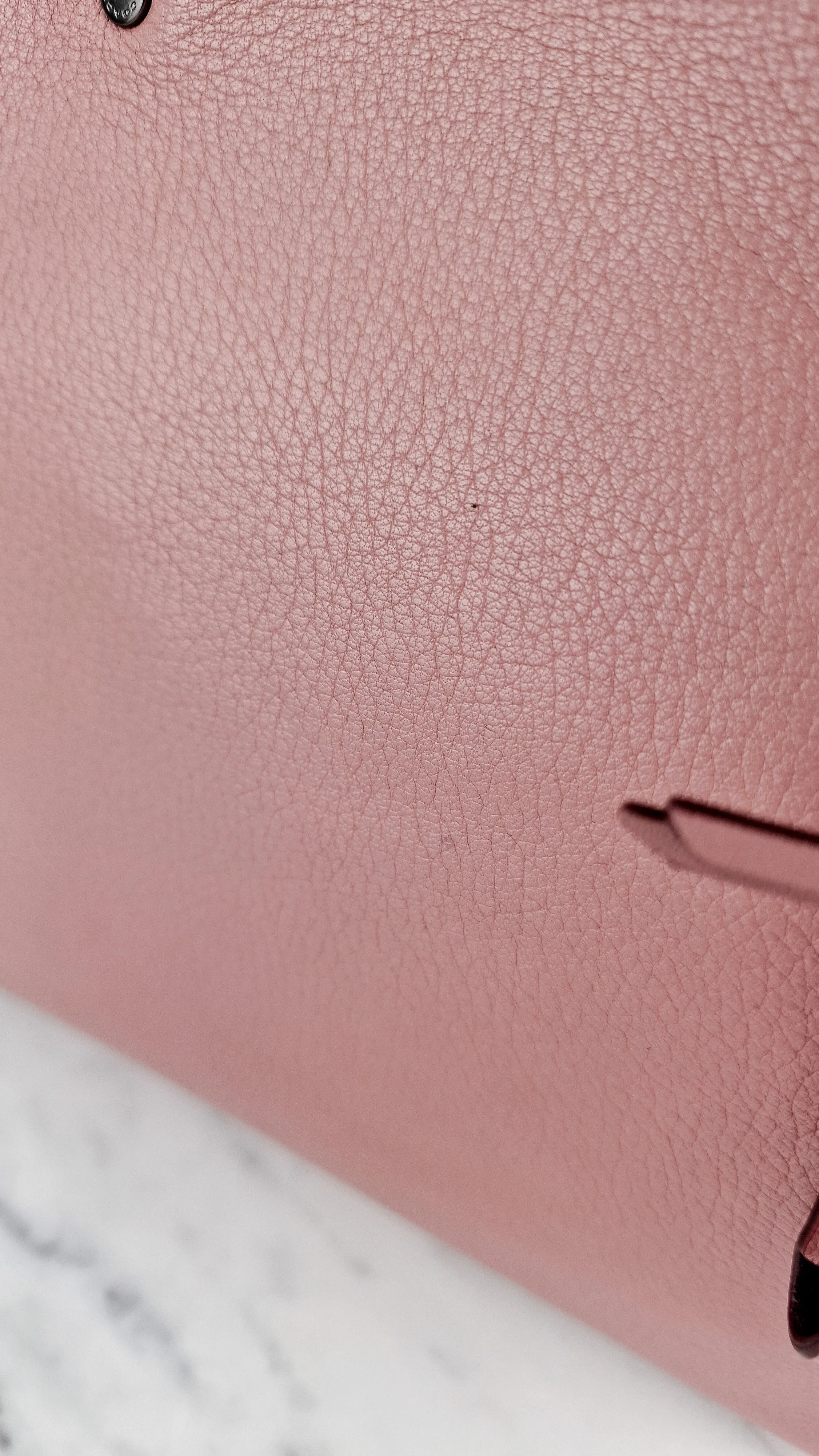 Coach 1941 Rogue 31 Dusty Rose Pink Mixed Leather Burgundy Suede - Satchel Handbag 23755