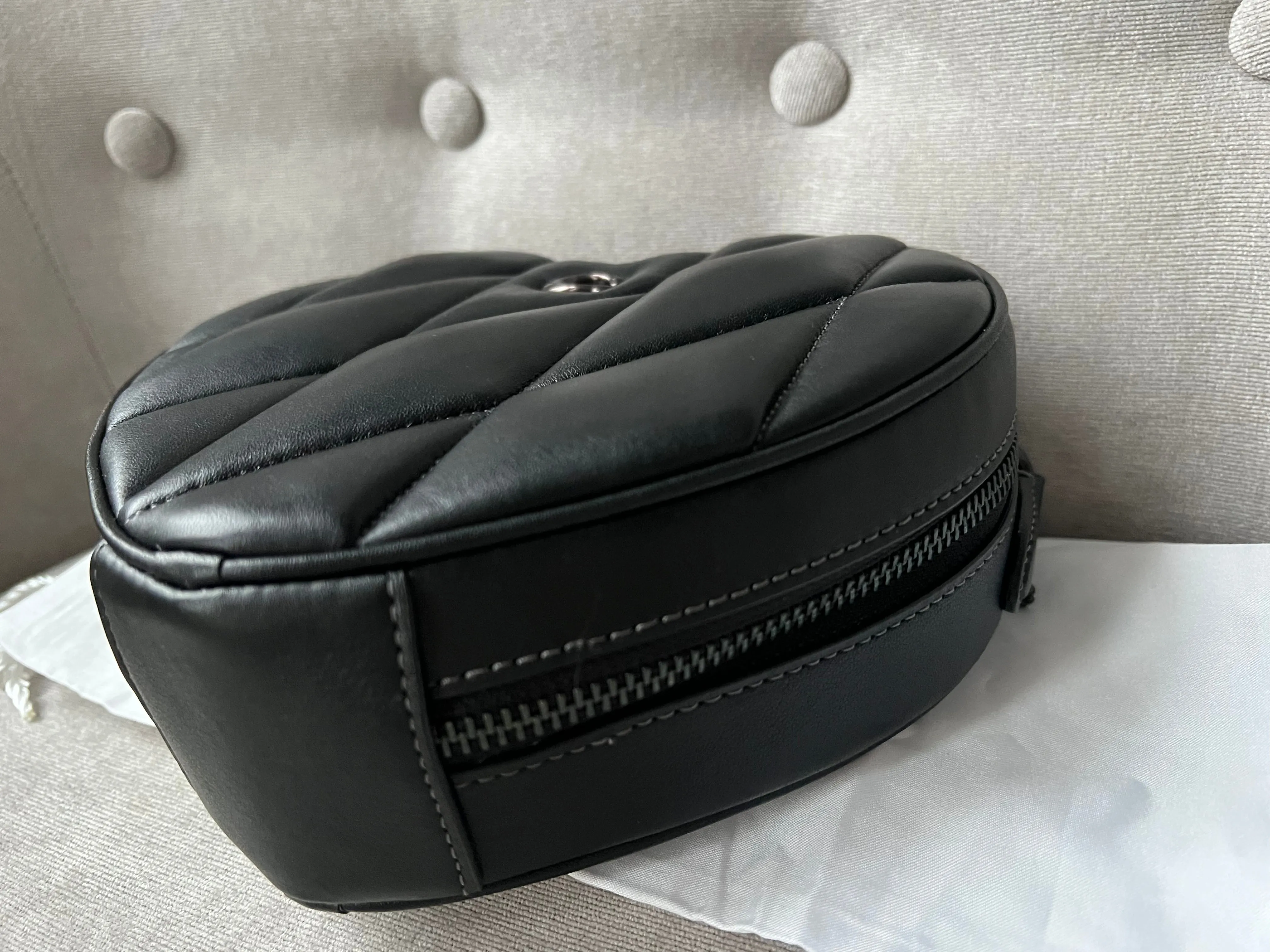 Coach Black Heart Bag (RRP £350)