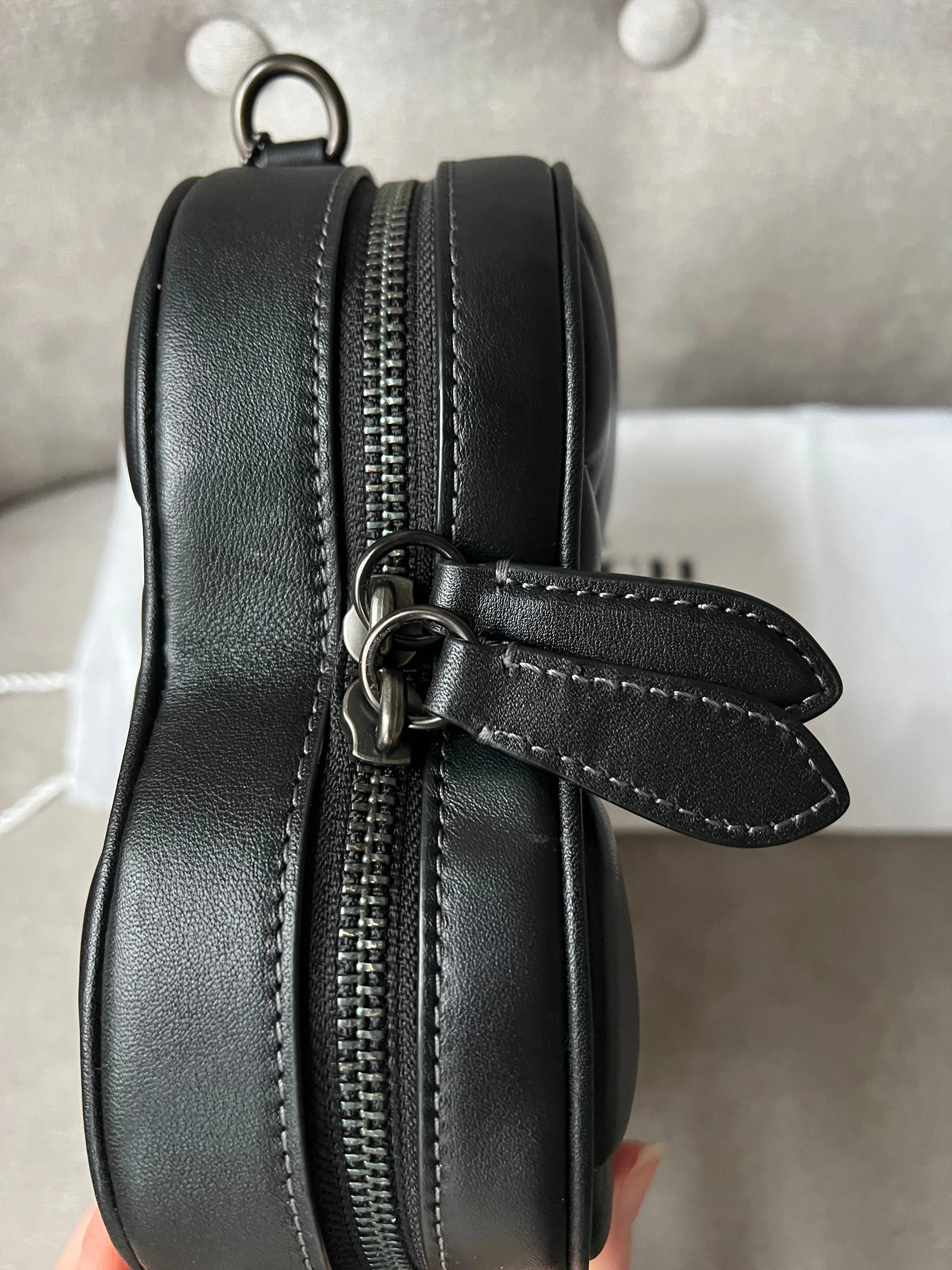 Coach Black Heart Bag (RRP £350)