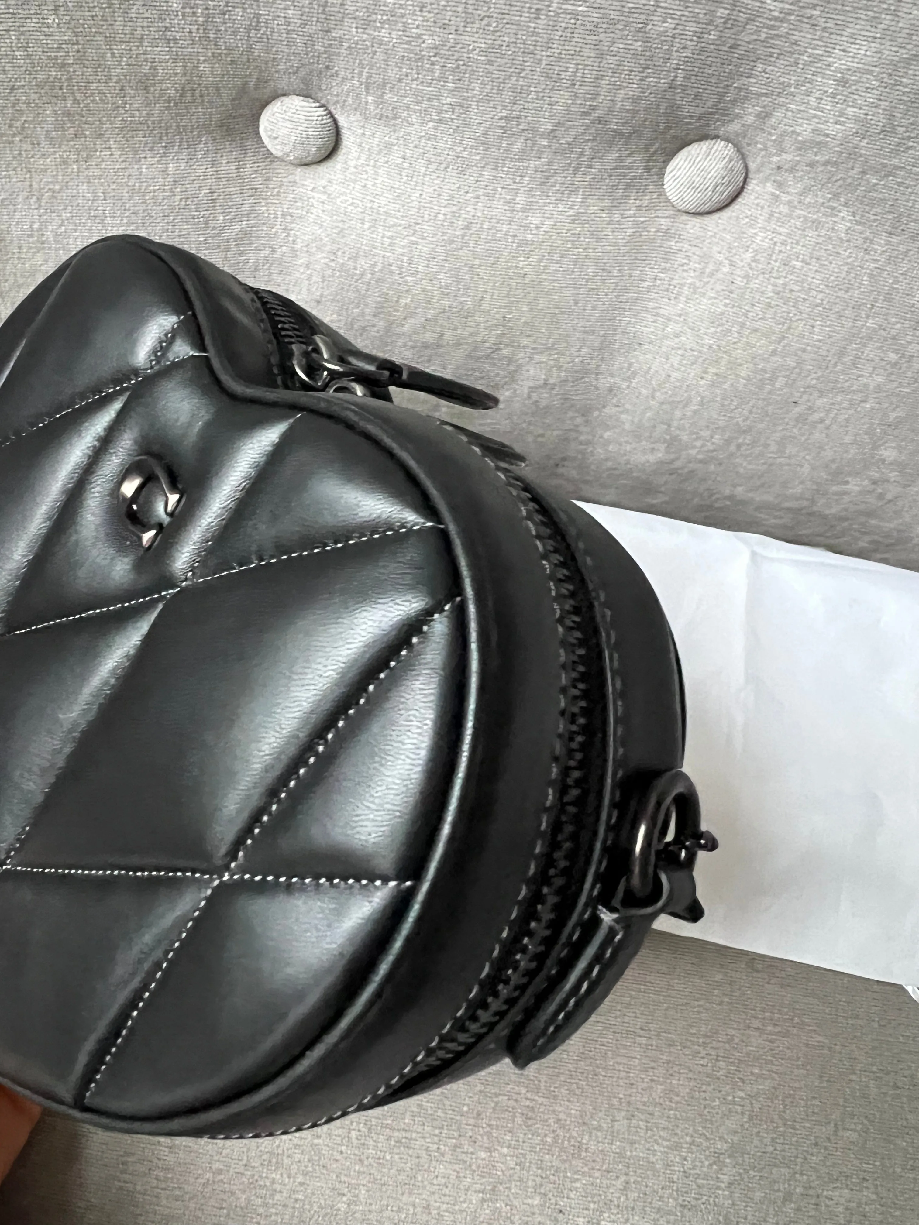 Coach Black Heart Bag (RRP £350)