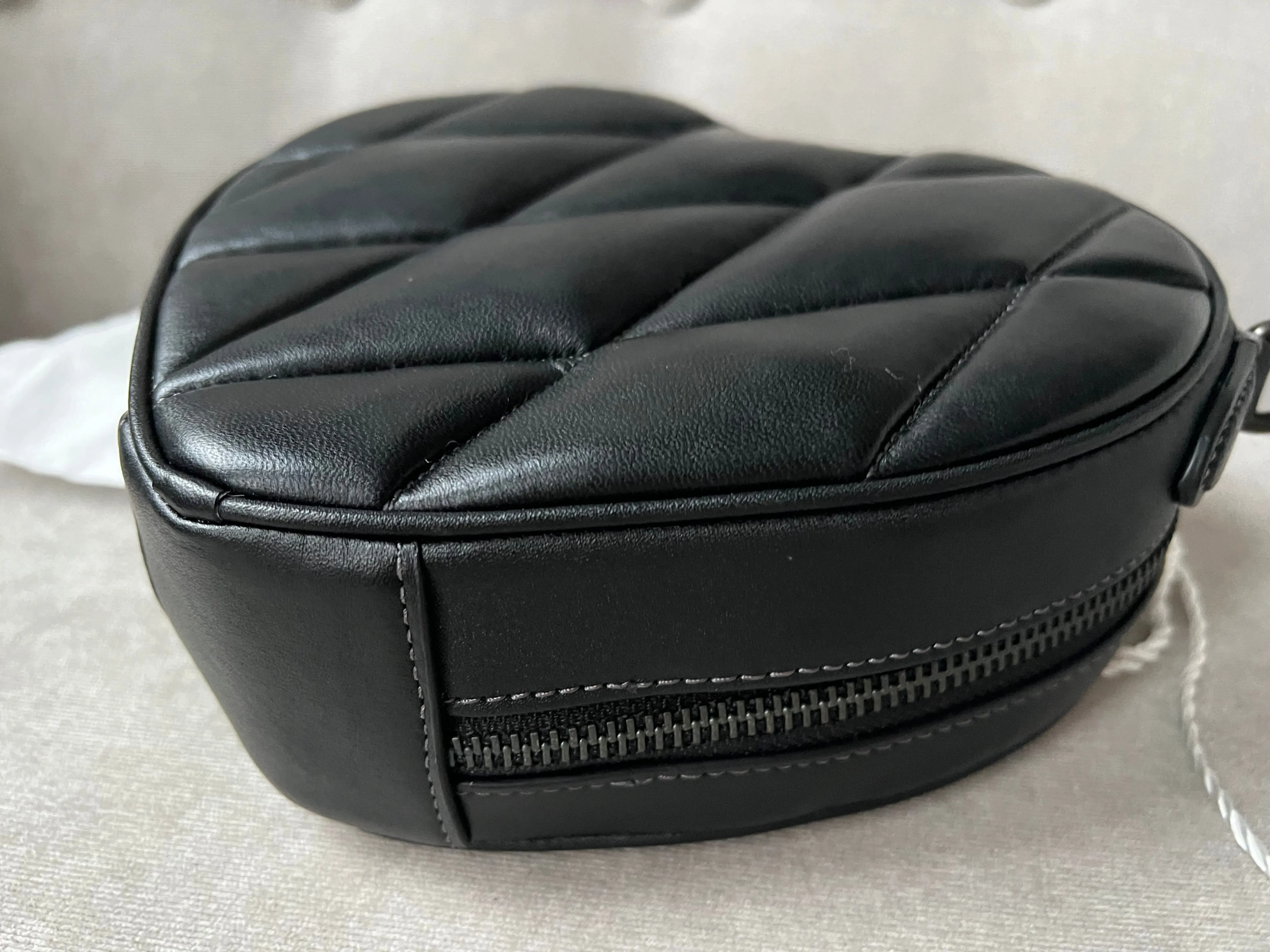 Coach Black Heart Bag (RRP £350)