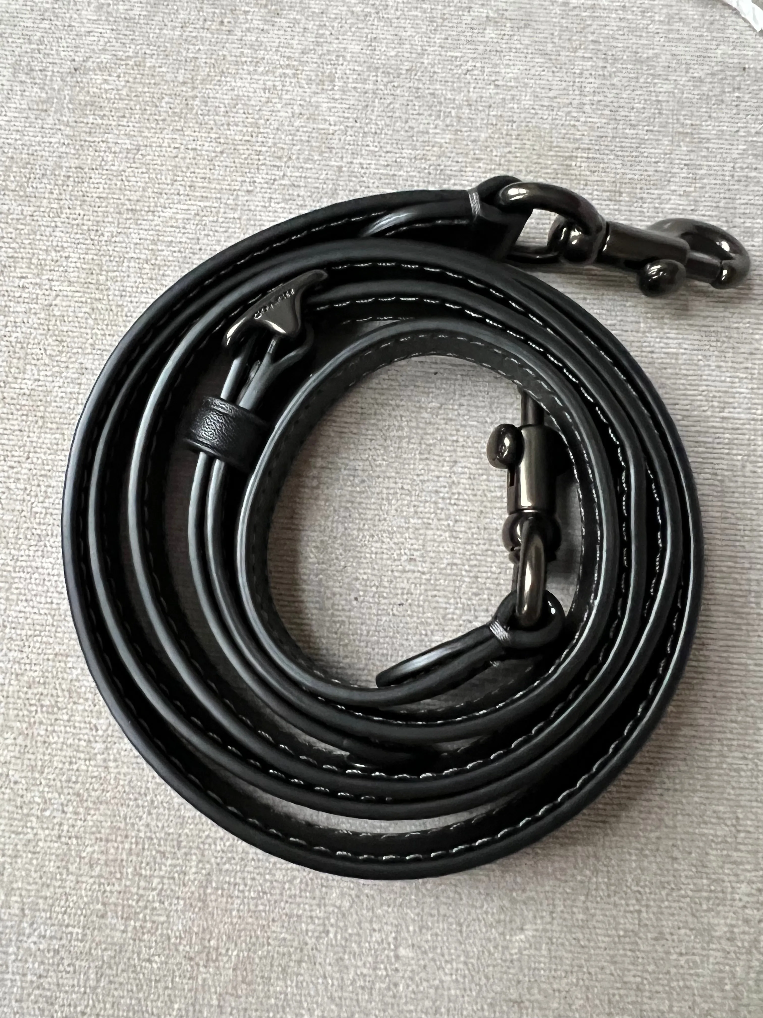 Coach Black Heart Bag (RRP £350)