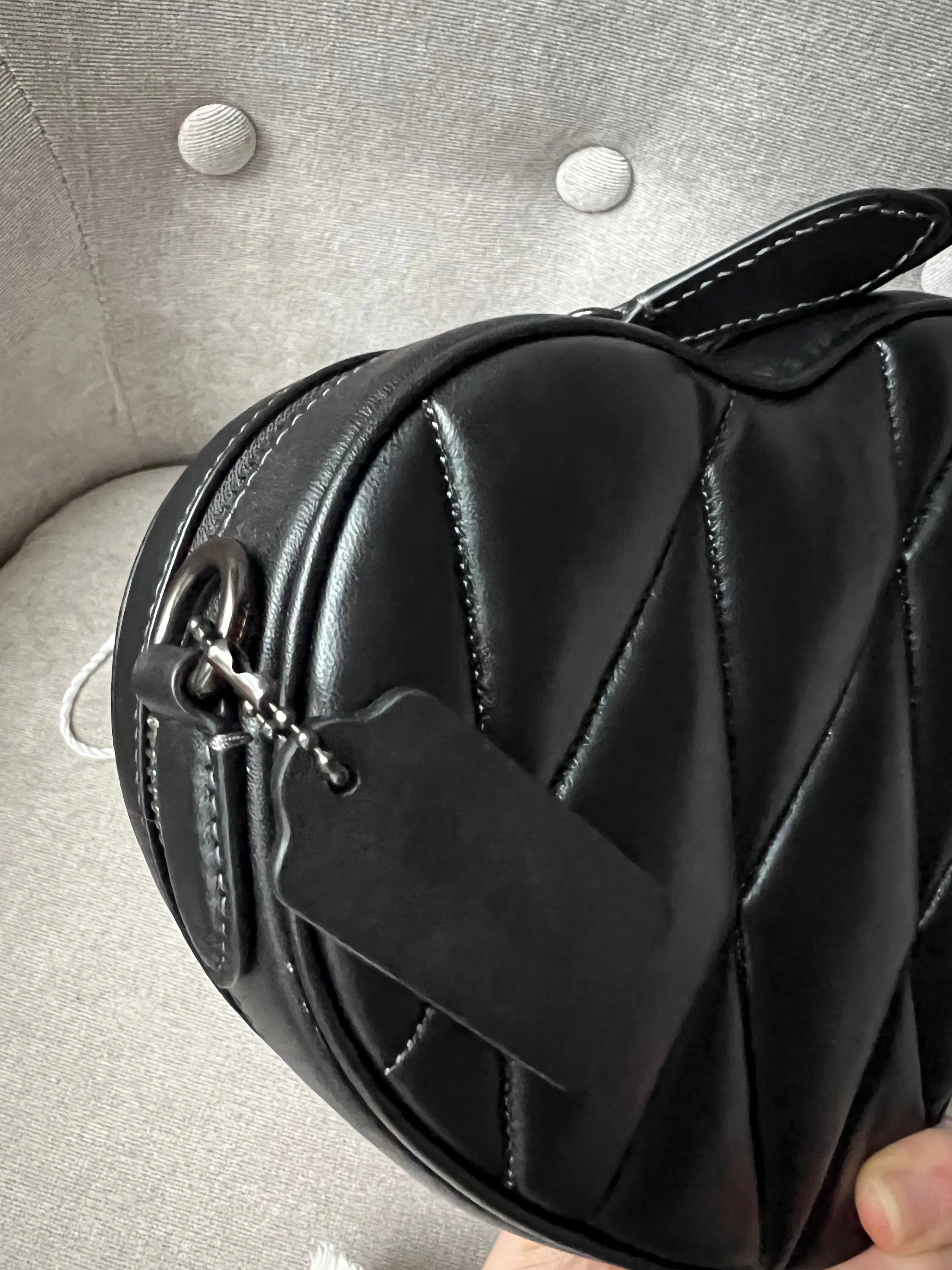 Coach Black Heart Bag (RRP £350)