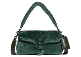 Coach Pillow Tabby 26 Shoulder Bag Shearling Green