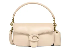 Coach Pillow Tabby Shoulder Bag 18 Ivory