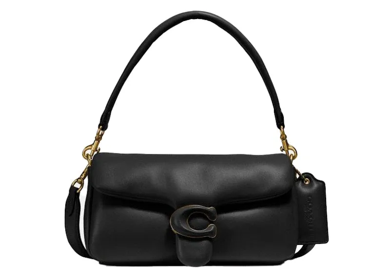 Coach Pillow Tabby Shoulder Bag 26 Black