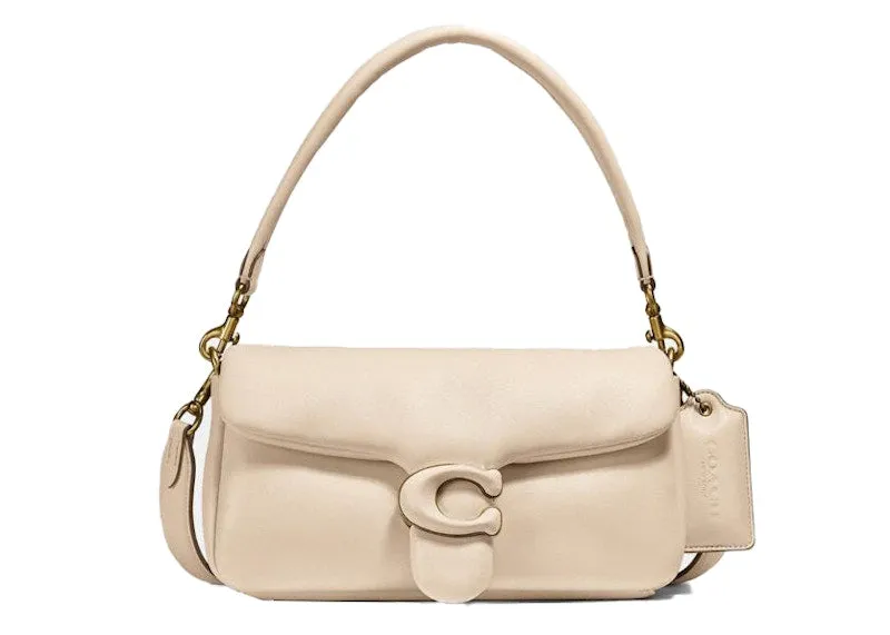 Coach Pillow Tabby Shoulder Bag 26 Ivory