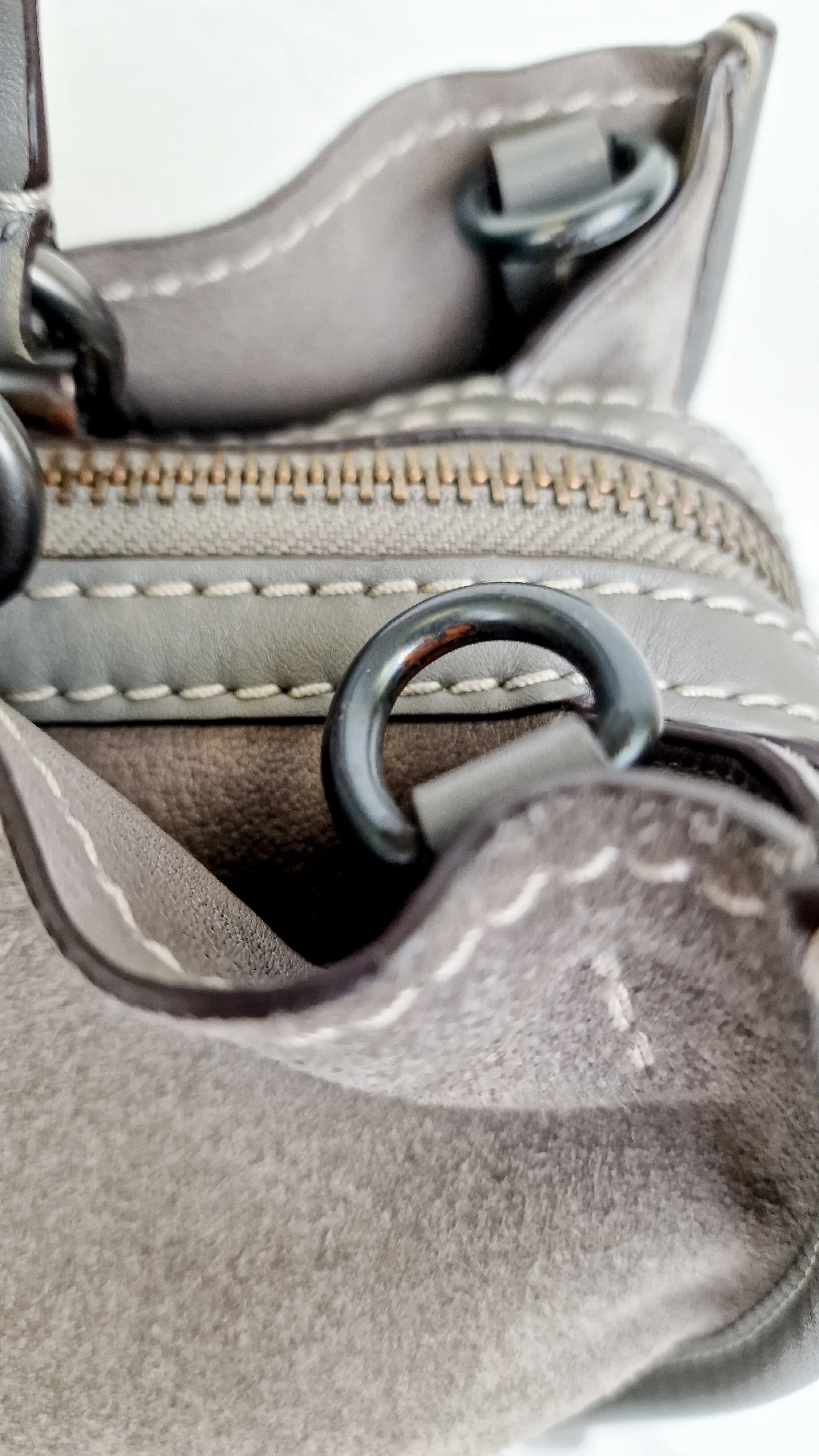 Coach Rogue 31 in Heather Grey Suede - Coach 1941 Handbag Crossbody Bag Shoulder Bag - Coach 38220