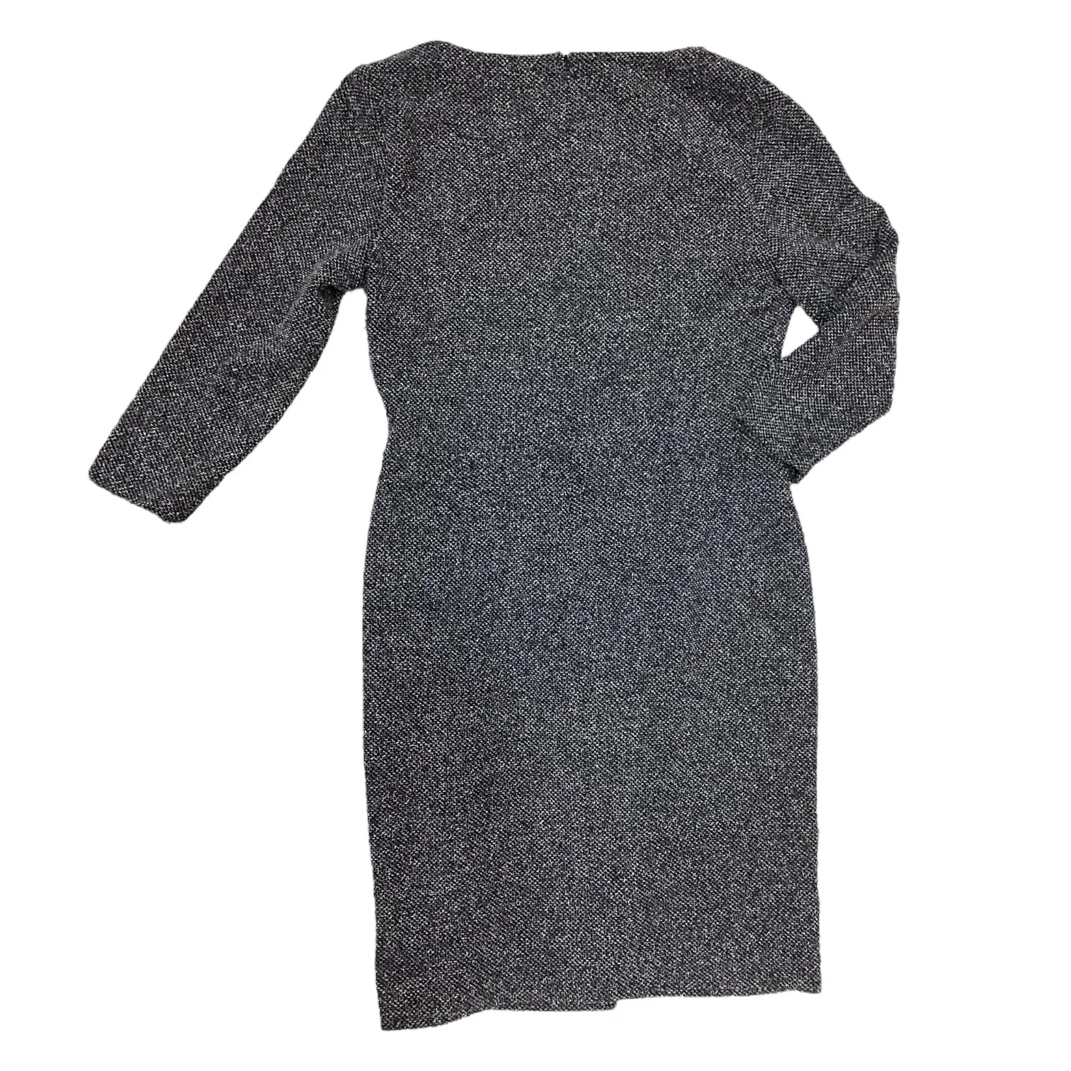 Dress Designer By Lauren By Ralph Lauren In Black & White, Size: M