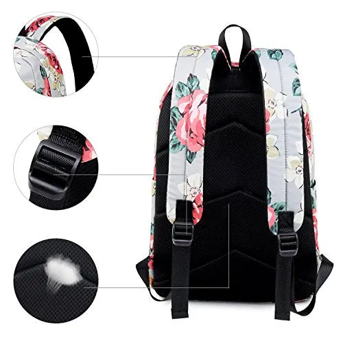 Girl School Backpack Women Laptop Schoolbag Bookbags for Teens High School Water-Resistant