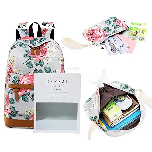 Girl School Backpack Women Laptop Schoolbag Bookbags for Teens High School Water-Resistant