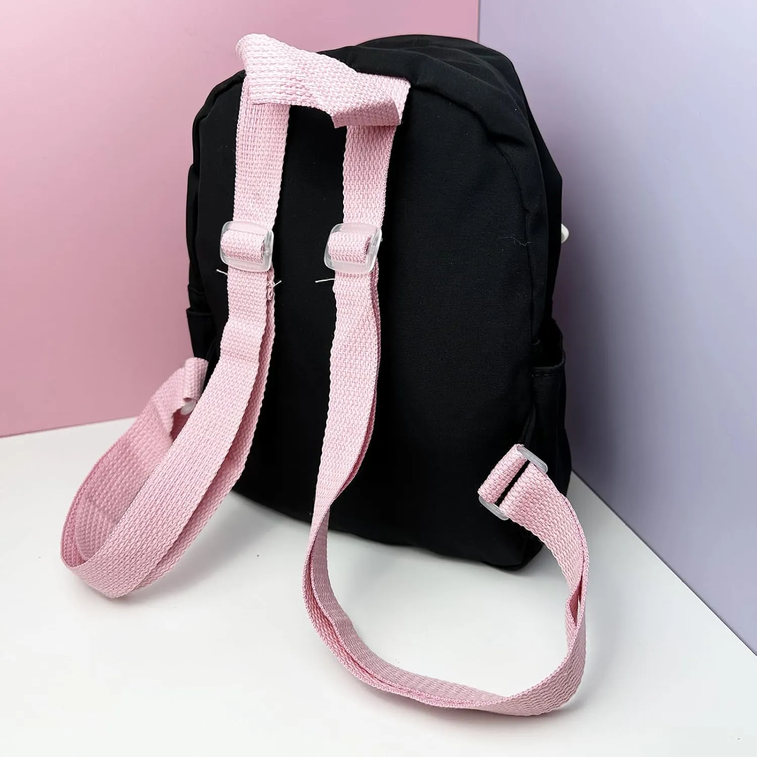 Kawaii Kumi Backpack for Teens Women, Cute Cartoon Nylon Mini Backpack Purse Bookbag Travel Daypack