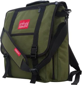 Manhattan Portage Commuter Laptop Bag Stylish Messenger Bag for Men & Women Durable Cordura Fits Up to 17" Laptop Ideal for Work College Travel (Olive)