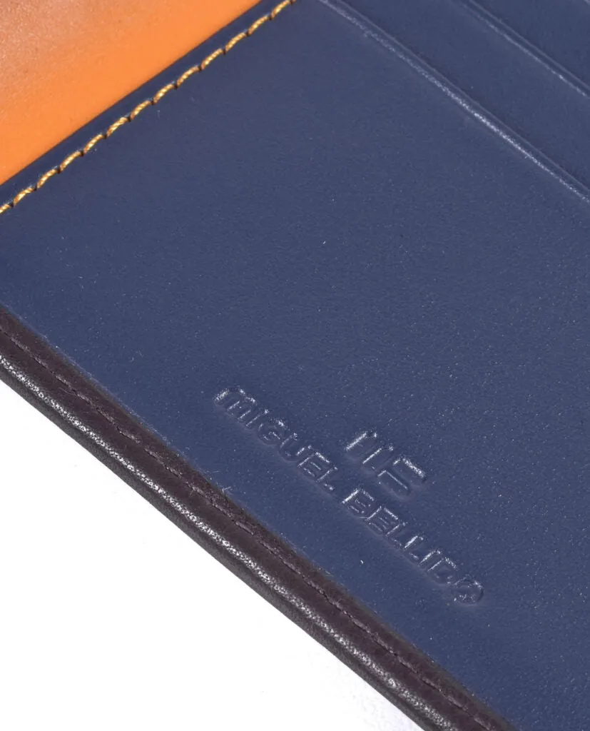 Miguel Bellido Leather Wallet  6204 - Brown