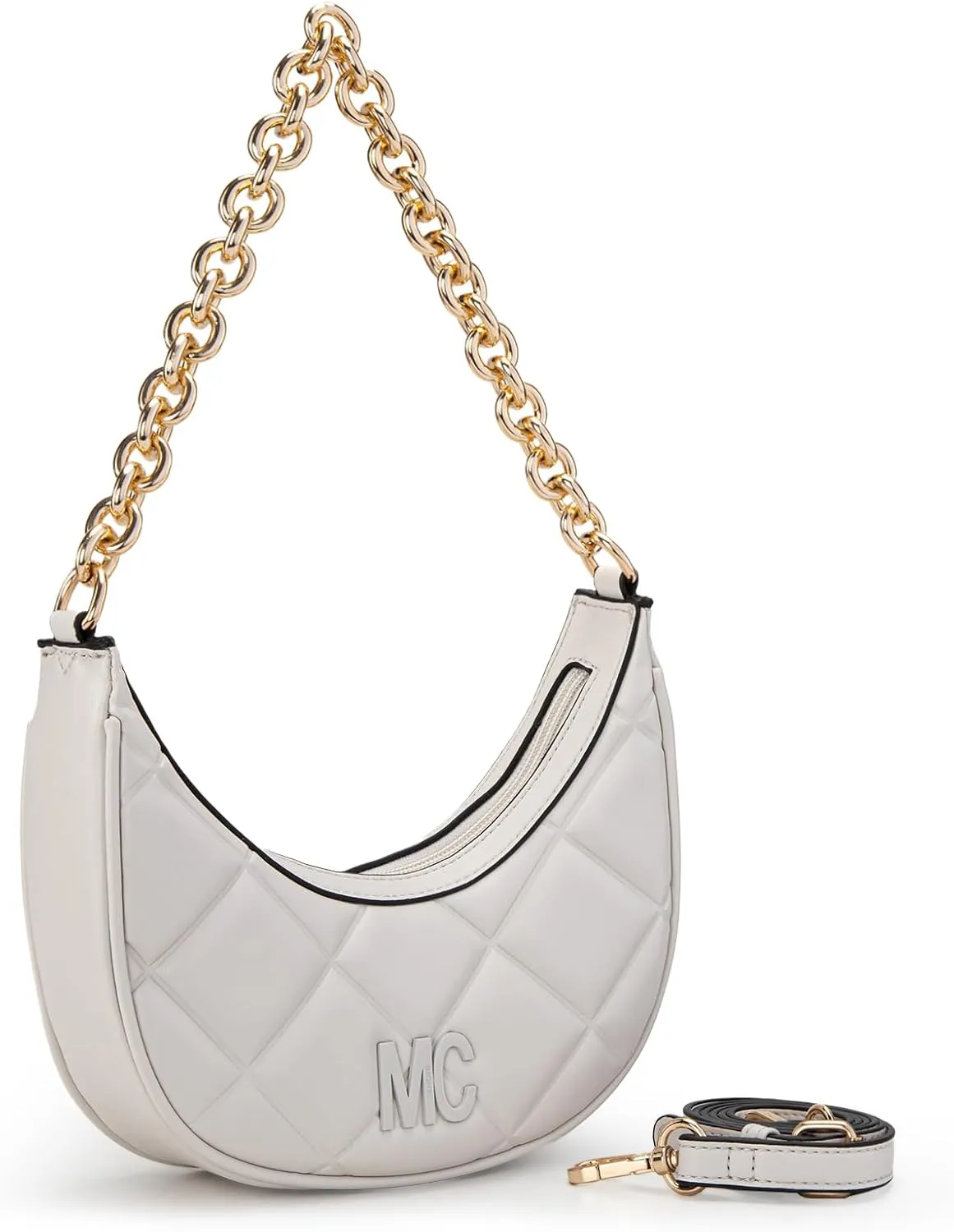 Milan Chiva Crescent Shoulder Bag for Women Underarm Purses Mini Clutch Handbag