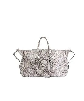 Natural Python | 'Ebusuku' Unisex Weekend Bag