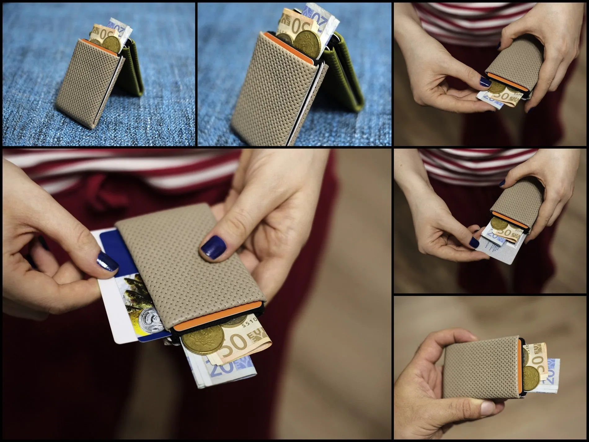 Nero Wallet 02 Design Series - Upgrade Your Wallet Game with Our Leather Minimalist Wallet Collection - RFID blocking 3 2
