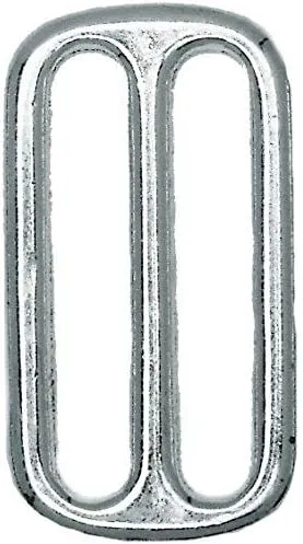 Ohio Travel Bag Cast Triglide, 1-1/2 Inch, Nickel Finish, Solid Brass, P-2248-SBN