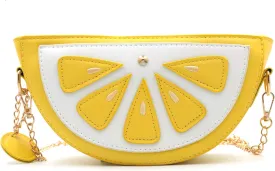 Orange CrossBody Purse Bag,PU Phone Shoulder Wallet for Women Girl