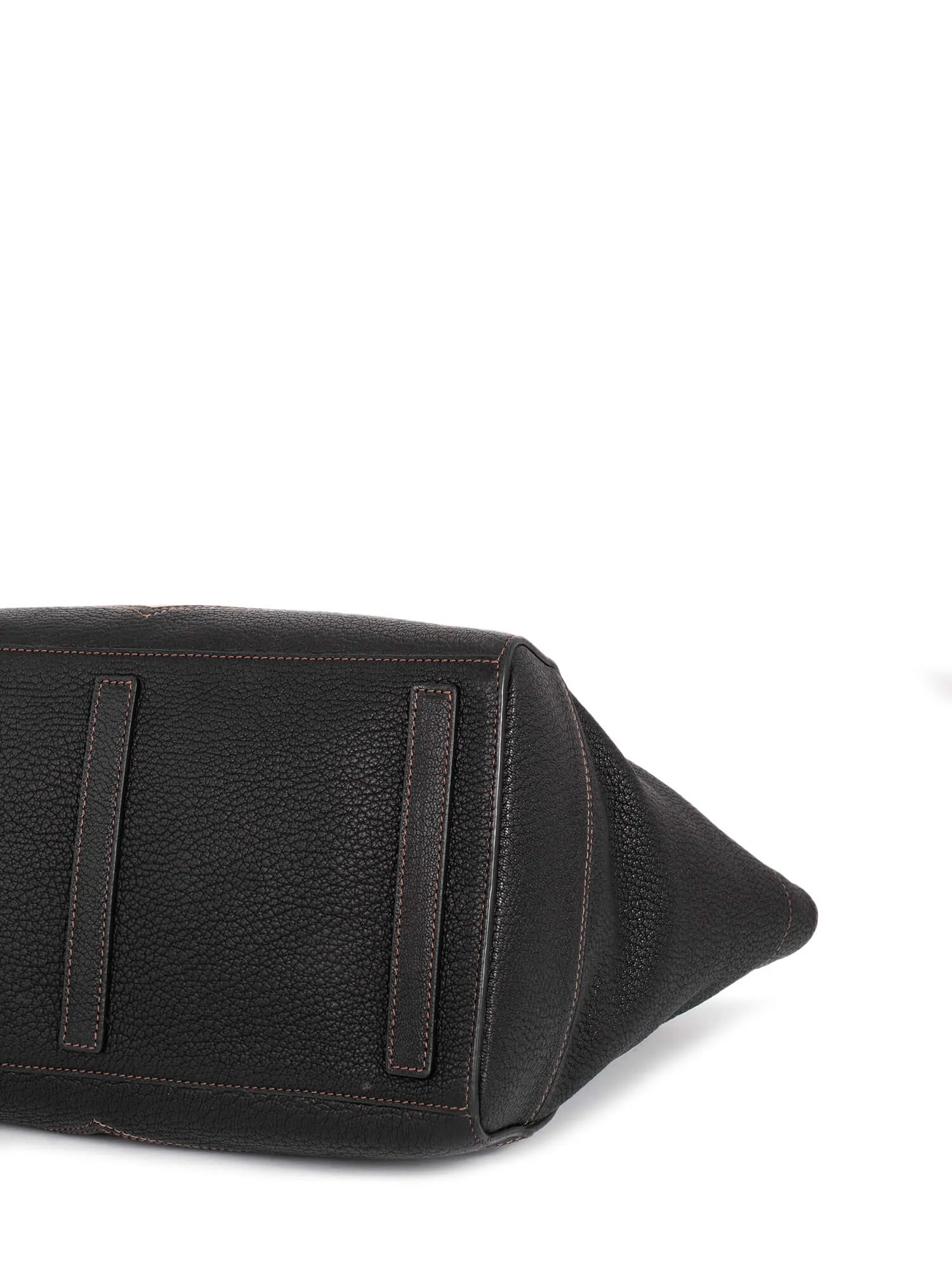 Ralph Lauren Leather Leopard Light Ricky Bag 33 Black