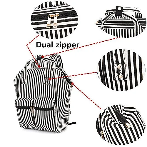 School Backpack College Laptop Bag for Women Ladies Fits 15.6 inch Notebook Travel Rucksack