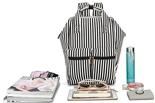 School Backpack College Laptop Bag for Women Ladies Fits 15.6 inch Notebook Travel Rucksack