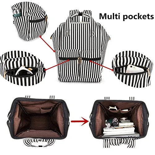School Backpack College Laptop Bag for Women Ladies Fits 15.6 inch Notebook Travel Rucksack