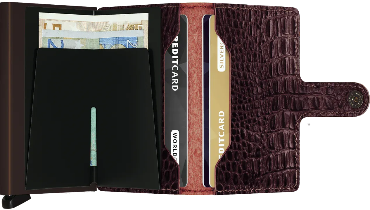 Secrid Miniwallet - Nile Brown