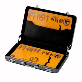 Sidiou Group Mini Briefcase Business Card Case ID Holders Password Aluminium Credit Card Holder