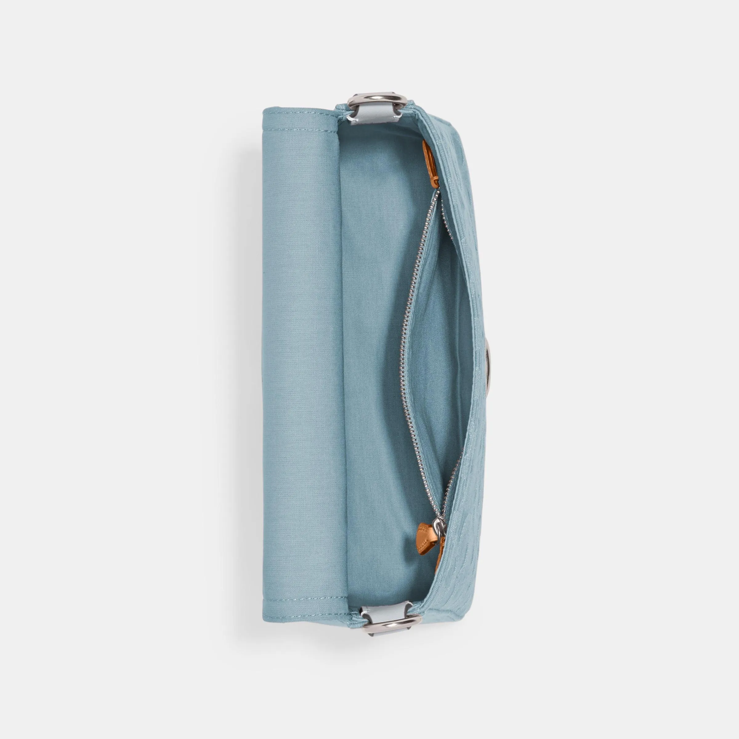 Soft Tabby Shoulder Bag In Signature Denim