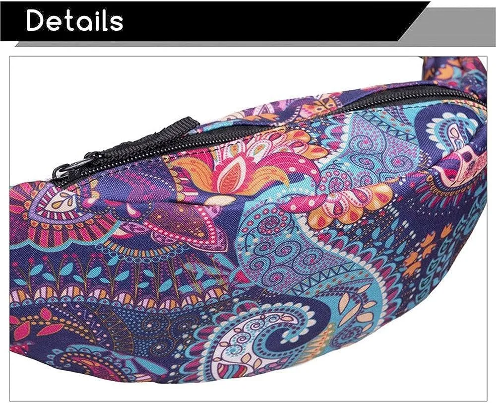 Sports Hiking Running Belt Waist Bag, Fashion Travel Fanny Bag Super Lightweight For Travel Waist Pack