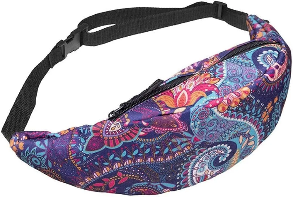 Sports Hiking Running Belt Waist Bag, Fashion Travel Fanny Bag Super Lightweight For Travel Waist Pack