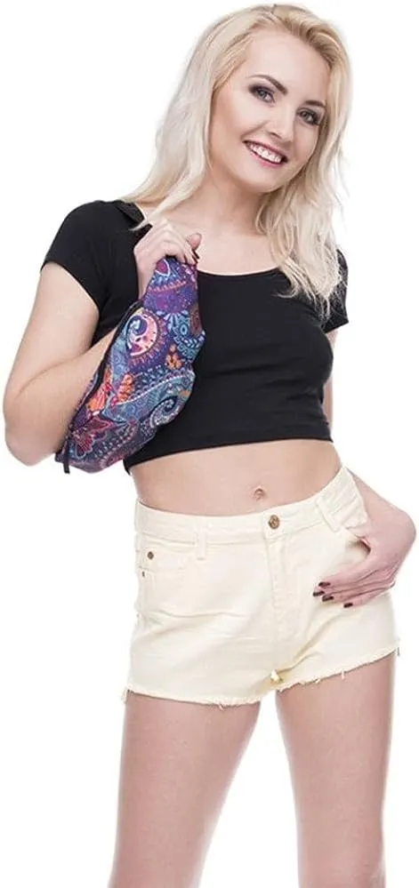 Sports Hiking Running Belt Waist Bag, Fashion Travel Fanny Bag Super Lightweight For Travel Waist Pack