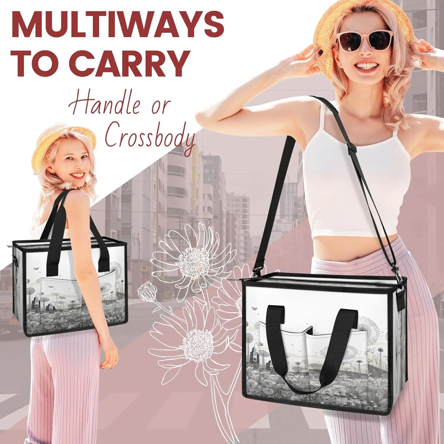 Tote Satchel Bag Set 3PCS for Women, Tote Briefcase Shoulder Handbag Purse Satchels